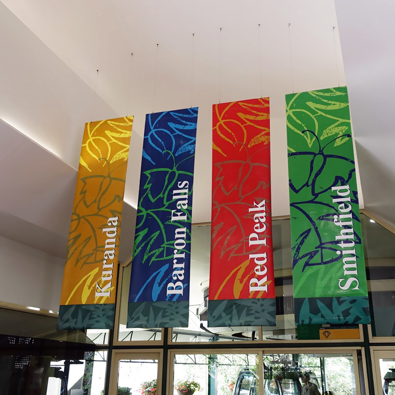 Customize Hanging Flag Banner
